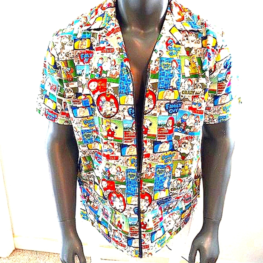 Handmade Family Guy Cartoon Shirt - Picture 7 of 13